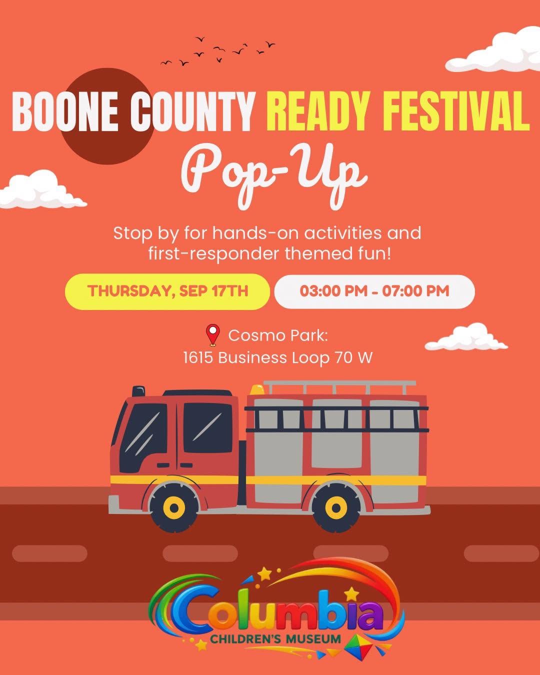 Boone County Ready Festival Pop-Up