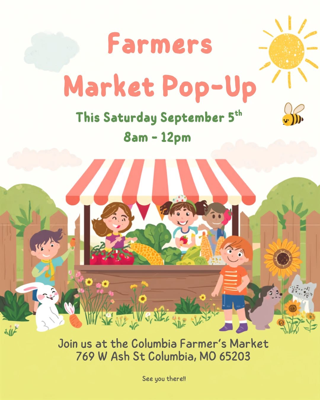 Debut Pop-Up Event @ Columbia Farmers Market